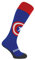 Hingly Hockeysocken Lang Superhero Socken Herren & Damen | Fußballsocken/Sport Socken Lustig (36-40, Blau Weiss)