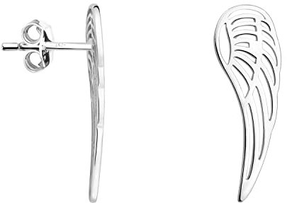SOFIA MILANI - Damen Ohrringe 925 Silber - Flügel Engel Ohrstecker - E1919