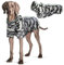 Hjyokuso Wasserdichter Hundemantel Winter Warme Jacke, Hundejacken für kleine Mittel Große Hunde, Hundepullover, Winddichte Wintermantel Hund mit Reflektierender Streifen und Reißverschluss L