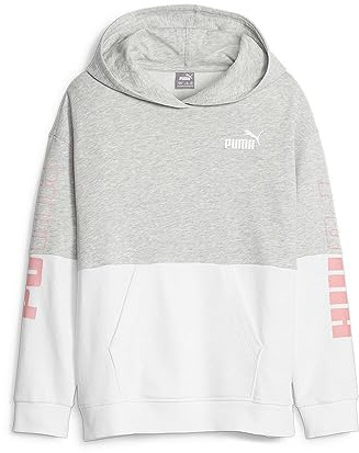 Puma Mädchen Puma Power Colorblock Hoodie FL G Sweat (1er Pack)