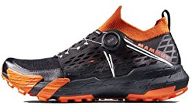 Mammut Herren Aenergy Tr Boa Mid GTX Schuhe, Black-Dark Tangerine, UK 10.5