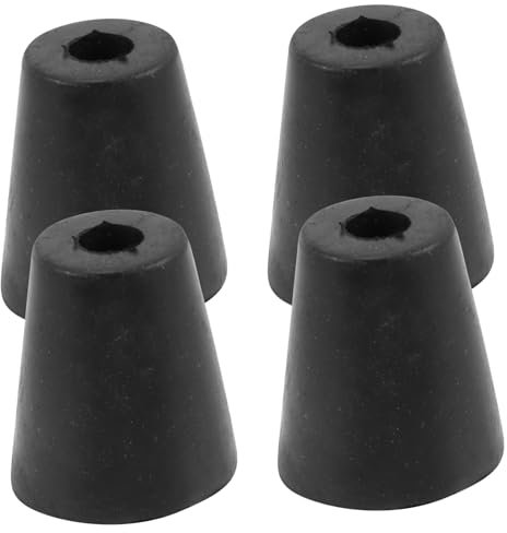 Homoyoyo 4 Pièces Tapis D'enceinte Isolement Vibrations Vibrations Pare-Chocs Pieds Haut-Parleur Vibrant Coussin D'isolation du Caisson De Basses Accessoires Orateur Caoutchouc Base De Pied