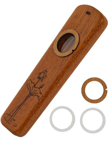 COOPHYA Kazoo Aus Einfaches Leichtes Musikinstrument Für Altersgruppen Zur Begleitung Von Gitarre Ukulele Und Mehr Für Partys Und Musikanfänger