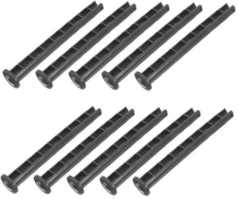 Happyyami Sturdy Trash Can Lid Latch Pins 10pcs Bin Lid Catch Replacement for Bin Hinges