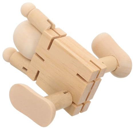 Angoily Verwandelnder Roboter Unfertige Roboter Für Erwachsene Roboter Für Dekoration Roboter Basteln Malen Roboter Aus Holz Roboter Rohling Roboter Aus Holz