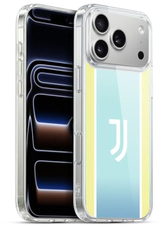 Head Case Designs Offizielle Juventus Football Club Away 2025/26 Trikot Gelhülle [Militärischer Schutzgrad] Kompatibel Mit Apple iPhone 17 Pro Max Und Kompatibel Mit MagSafe