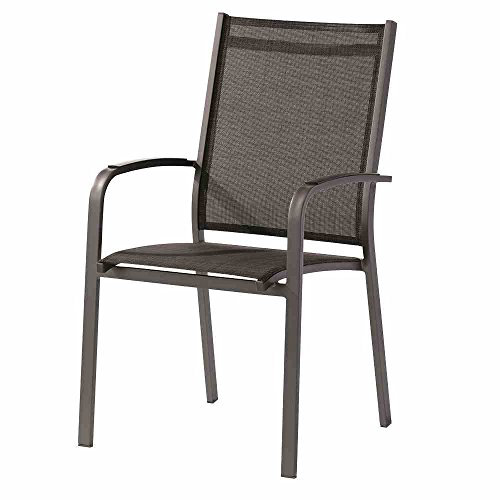 Sieger 911/G-G Meran Stapelsessel, Grau, 57 x 61 x 85 cm