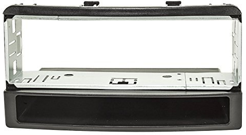 tomzz Audio 2415-123 Radioblende Metallschacht kompatibel mit Ford Focus Fiesta Escort Cougar Puma Mondeo Transit mit Ablagefach