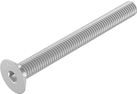 Vis à tête fraisée SECCARO M3 x 30 mm, acier inoxydable V2A VA A2, DIN 7991 / ISO 10642, à six pans creux, 20 pièces