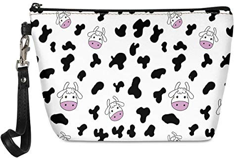 UOIMAG Frauen Reise Kosmetikbeutel Kuh Muster Kulturbeutel Geschenk Make-up Halter Veranstalter