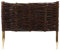 Beetbegrenzaung – Beeteinfassung Größe 60 x 30 cm 10 Stück – Weidenzaun – Weide Beetzaun zum Einschlagen in den Boden – Palisade zur Abtrennung von Blumenbeetwegen und Gartenbeeten