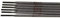 Pilang zxxin-Baguettes de soudage durables, 1kg 2.5 * 300mm, Tige d'électrodes de Soudure de Soudure E6011 Bonne qualité