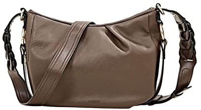 ESPRIT Vegan: Schultertasche mit Raffung
