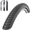 1 x Schwalbe Big Ben Performance 20 Zoll Fahrradreifen RaceGuard Fahrrad Mantel Decke mit Reflexstreifen 55-406 (20 x 2,15) inkl. Reifenheber