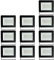 Izrielar 10x100W LED Strahler, 3000K Warmweiß Superhell LED Fluter, 4250LM Außenstrahler IP66 Wasserdicht Außenbeleuchtung, Aluminium Flutlichtstrahler Scheinwerfer Licht für Garten, Garage, Hof, Hote