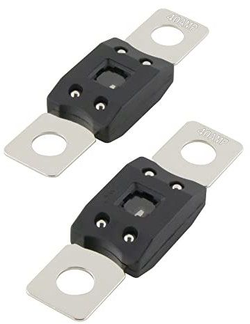 2 Stück SeKi Mega Schraubsicherung Hochstromsicherung 40A Ampere bis 58V DC - KFZ Auto LKW