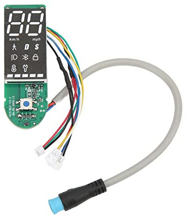 ASHATA Panel de Tablero de Scooter Eléctrico, Reemplazo de Circuito de Tablero de Scooter Eléctrico, Piezas de Repuesto de Placa para M365 1S Pro Pro2