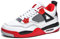 Chaussures de Skate Air 4 rétro Classiques pour Homme Femme - Baskets de Basket-Ball décontractées pour Le Travail Course à Pied Marche