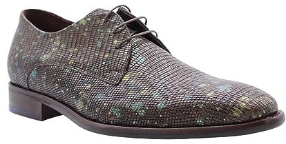 Floris van Bommel DE NETTER 10.10 - Herren Schnürschuh - Farbe: Grün, green, 40 EU