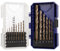 COMOWARE Kobalt-Bohrer-Set, M42, 8 % Kobalt-Schnellarbeitsstahl, Länge für gehärtetes Metall, Edelstahl, Gusseisen und Holz, Kunststoff, mit indiziertem Aufbewahrungskoffer, 1/16-1/2 Zoll
