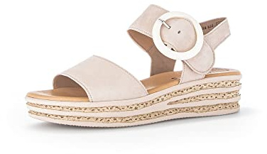 Gabor Damen Plateausandalen, Frauen Sandalen,Best Fitting,Strandschuhe,Plateausandaletten,Dicke Sohle,bequem,Sommerschuhe,Rouge,41 EU / 7.5 UK
