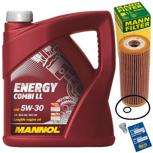 Ölfilter Filter + 5W30 Öl für 1.9 + 2.0 TDI 7M Golf 4 A3 8L A4