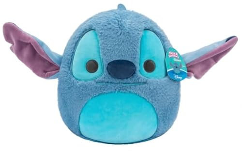 Squishmallows Jouet original Fuzz A Mallows Disney Stitch Kelly 30 cm