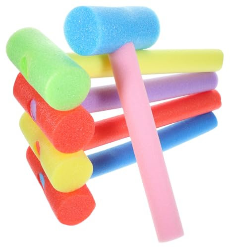ifundom 5 Pz Martello Giocattolo in Schiuma Piccoli Martelli Giocattolo Gioco Talpa Martello Bambini Martello di Colpisci Una Talpa