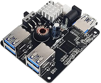 USB 3.0 Erweiterungsplatine 4-Port Dockingstation Hub Splitter für Roboter/Roboterauto für 4B/ROS Rob USB-Erweiterungsplatine