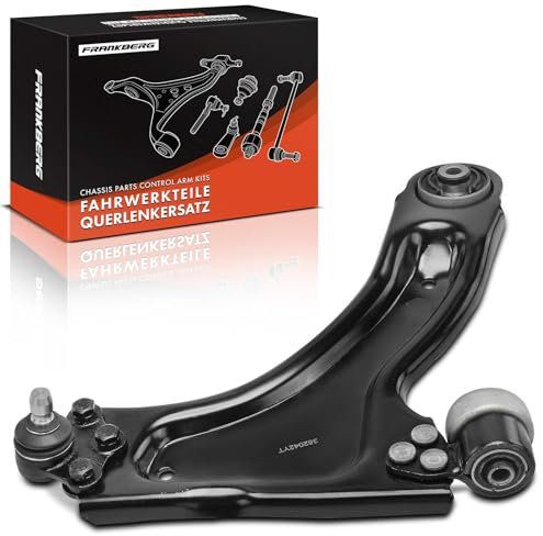 Frankberg 1x Querlenker Vorderachse Rechts Unten Kompatibel mit Combo Tour 1.2L-1.7L 2001-2011 Corsa C F08 F68 1.0L-1.8L 2000-2009 Corsa C X01 1.4L 2000-2009 Replace# 24449455