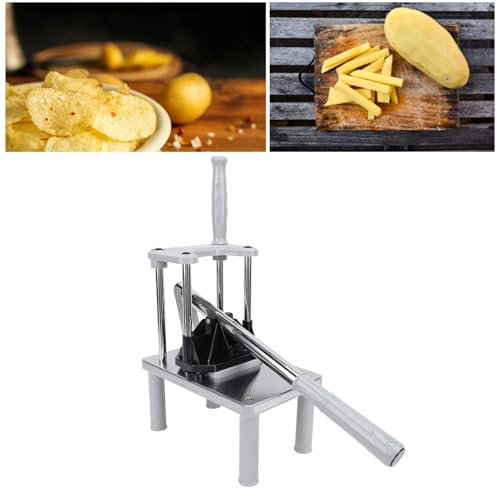 Frite, Frites Manuel En Inox Multifonctionnel Frite Professionnel Avec Lames, Oignon, Machine De De Puce De Pomme De Terre Pour Pommes De Terre