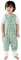 Duomiaomiao Baby Schlafsack mit Füßen, 1.0 Tog Kinder Ganzjahres Frühling Schlafsack,100% Baumwolle Schlafsack Baby, Jungen Schlafdecke mit Beinen(65CM/Grünes Blatt)