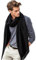 LA FERANI Herren Kaschmirschal dünn Herbst Winter 185x65 Kaschmirschal Schwarz geschmeidig elegant Casual Style geschmeidig Wollschal Wolle Uni Farbe Herrenschal (Schwarz)
