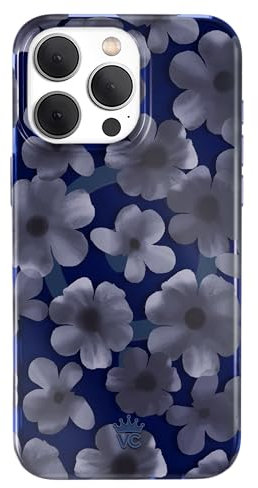 VELVET CAVIAR for iPhone 15 Pro Max Case Cherry Blossom - Compatible with MagSafe - 10ft Drop Tested - Midnight Floral Flowers