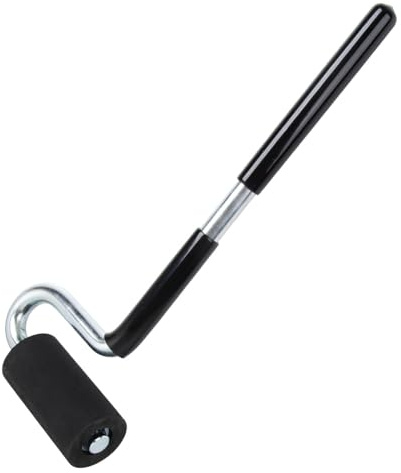 O'SKOOL 12 Edge Banding Roller – Rubber J Roller with Long Handle for Laminate, Veneer, Flooring, and Wall Applications, VAL006