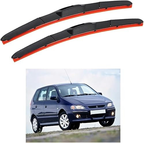 Generisch Auto-Scheibenwischerblatt, Für Mitsubishi Space Star 1998-2007, Wasserabweisende Wischerblätter