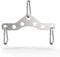 J Bryant Stainless Steel Double to Single Pulley Adapter Plate – Gym Cable Machine Connector with 3 Carabiners for Lat Pulldown, Triceps, Biceps & Functional Training