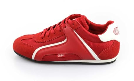 Buffalo Varsity - Rot/Weiß Kunstleder Weite Normal