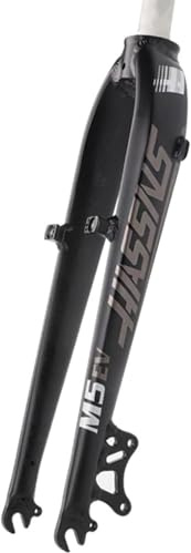 Caimcie Superleichte Mountainbike-Hartgabel aus Aluminiumlegierung, 26 27,5 Zoll, Pure Disc V-Brake, Mountainbike-Gabel, Rohrdurchmesser: 28,6 mm A,27.5in