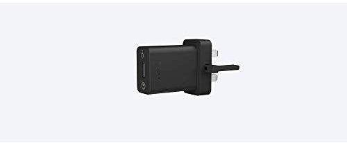 Sony Xperia XZ2 Compact Qualcomm 3.0 UK Mains Charger and USB-C Cable - Black