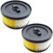 2 filtri a cartuccia Nano per filtro rotondo sostituisce 6.414960.0 per Kärcher WD 4.200WD 5.999 WD 4 WD 5 WD 4.200 WD 4.250 WD 4.290 WD 4.500 WD 5.200M WD 5.300 WD 5.30000000M WD 5M WD 5.300M WD