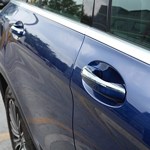 METYOUCAR Linker Antrieb ABS Chrom Auto Außentürgriff Rahmen Verkleidung für GLC X253 C Klasse W205 2015-2019