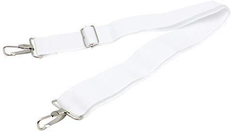 Trommel Schultergurt, Drum Strap Belt Träger Verstellbar Trommel Gurt Nylon Weiß Snare Drum Schulter Sling Strap Gürtel Musikinstrument Zubehör