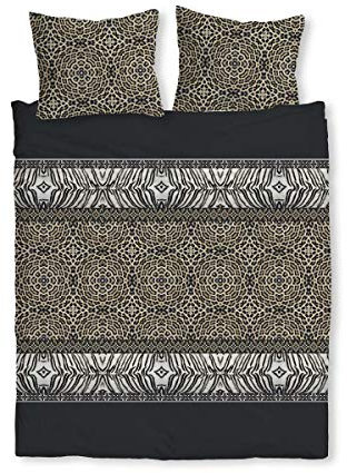 Traumschlaf Mako-Satin Bettwäsche Kalahari 1 Bettbezug 200 x 200 cm + 2 Kissenbezüge 80 x 80 cm