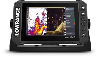 Lowrance Elite FS 7 Fischfinder mit Aktivbildung, 3-in-1-Wandler, vorinstallierter C-MAP Contour+ Diagramme