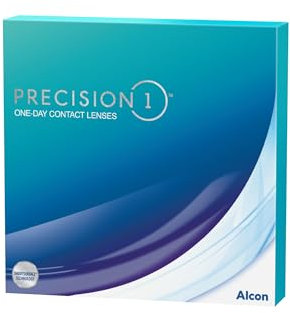 PRECISION1 Tageslinsen weich | 90 Stück | BC 8.3 mm | DIA 14.2 mm | +08.00 Dioptrien