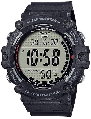 Casio Orologio digitale in acciaio inox17