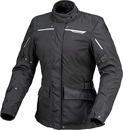 Tucano Urbano giacca moto 4 stagioni 4STROKE LADY HYDROSCUD moto e scooter. Giubbotto scooter donna termico, antivento ed antipioggia. Giacca moto donna sfoderabile certificata CE, classe A Nero TG.L