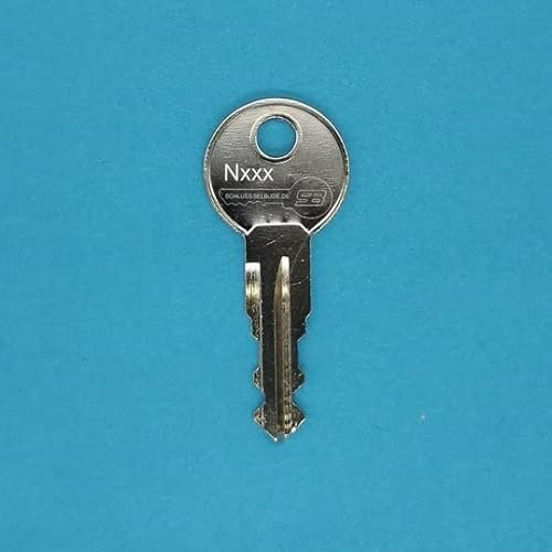 Replacement key for Thule carrier systems and roof boxes. Key number Thule - N249