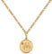 GD GOOD.designs Sternzeichen Kette Krebs Gold mit Geburtsstein für Damen - 18K vergoldete Halskette mit Zodiac Anhänger